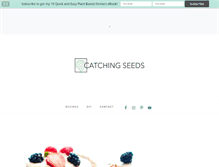 Tablet Screenshot of catchingseeds.com